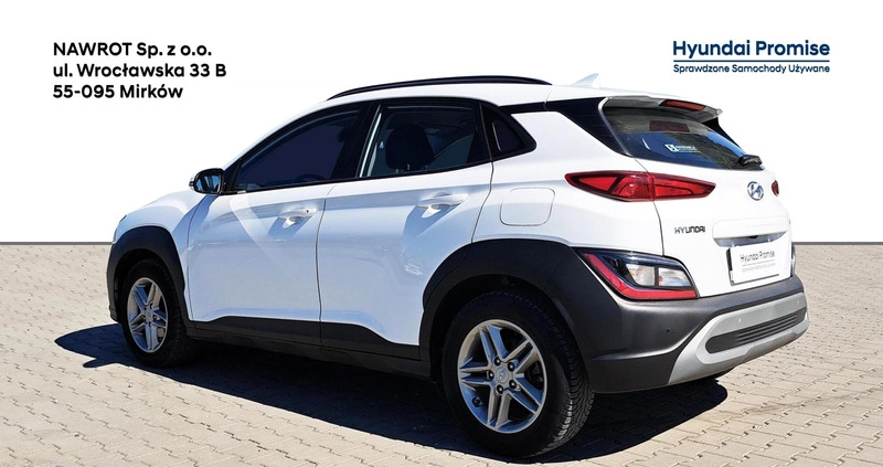 Hyundai Kona cena 87750 przebieg: 27873, rok produkcji 2022 z Koziegłowy małe 154